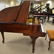 1987 Mahogany Yamaha Queen Anne grand piano and duet bench - Grand Pianos